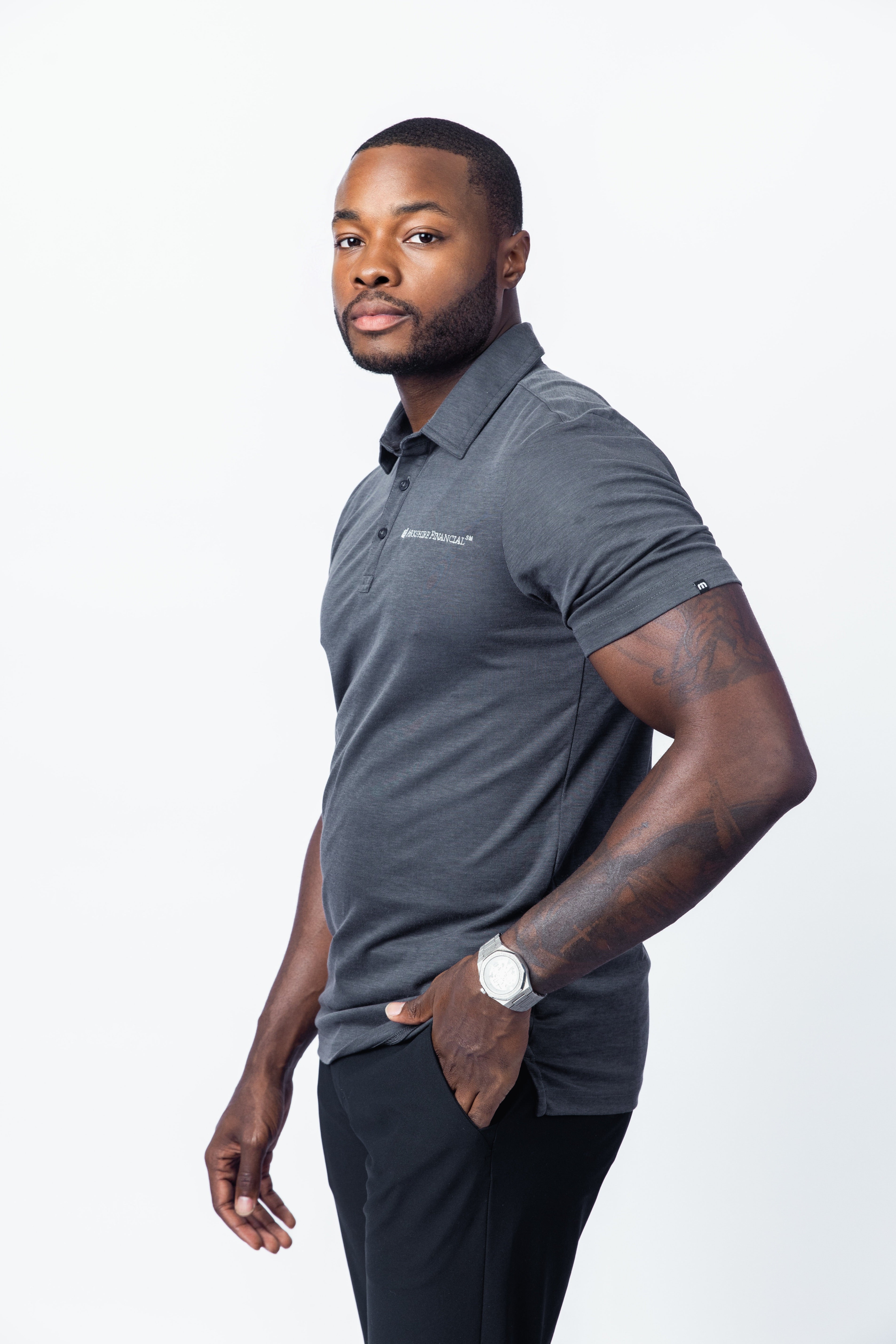 Arkshire TravisMathew Oceanside Heather Polo – Arkshire Financial